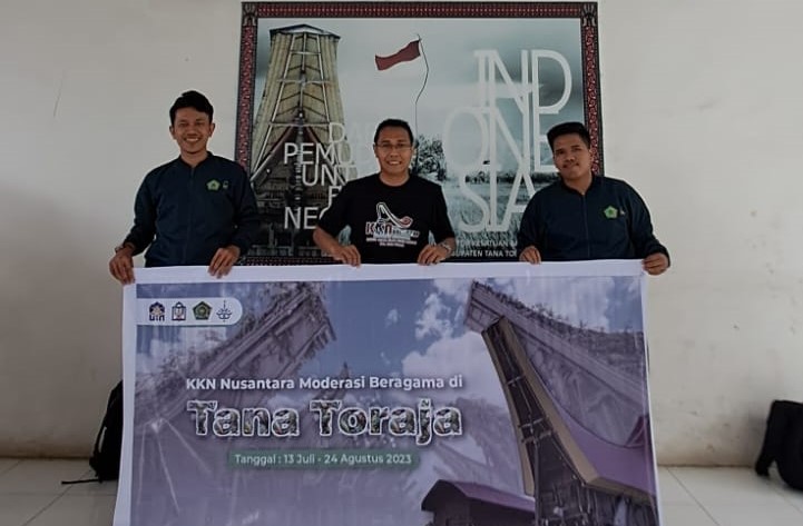 UIN MAHMUD YUNUS BATUSANGKAR SUKSESKAN KKN Nusantara Moderasi Beragama 2023 di Tana Toraja Sulawesi Selatan